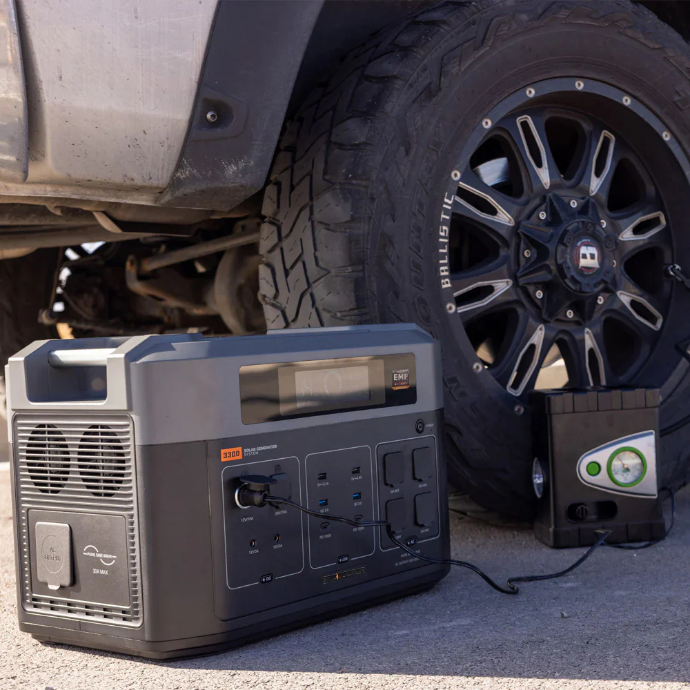 NEW Grid Doctor 3300 Solar Generator System Now with built-in EMP Protection! (Waterproof 200W Panel Included FREE) - Image 24