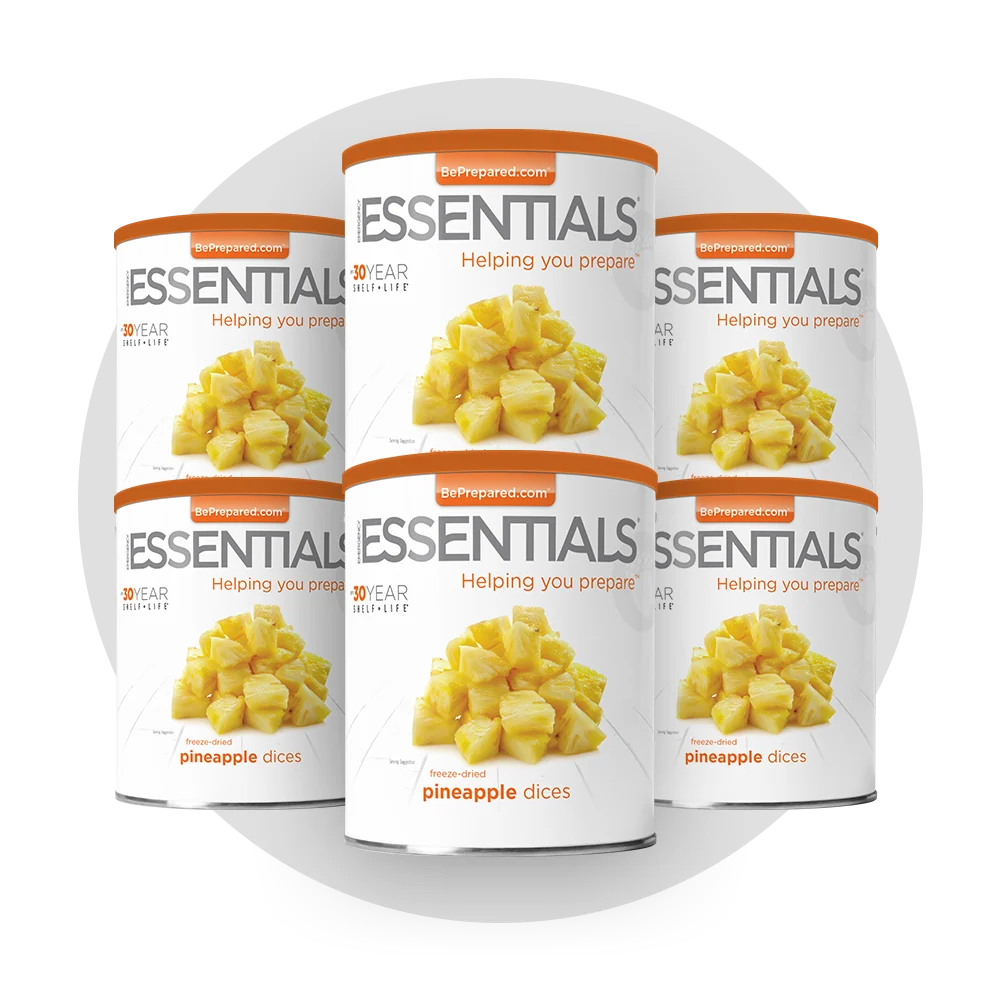 Emergency Essentials® Freeze-Dried Pineapple Dices Large  #10 Can - Image 10