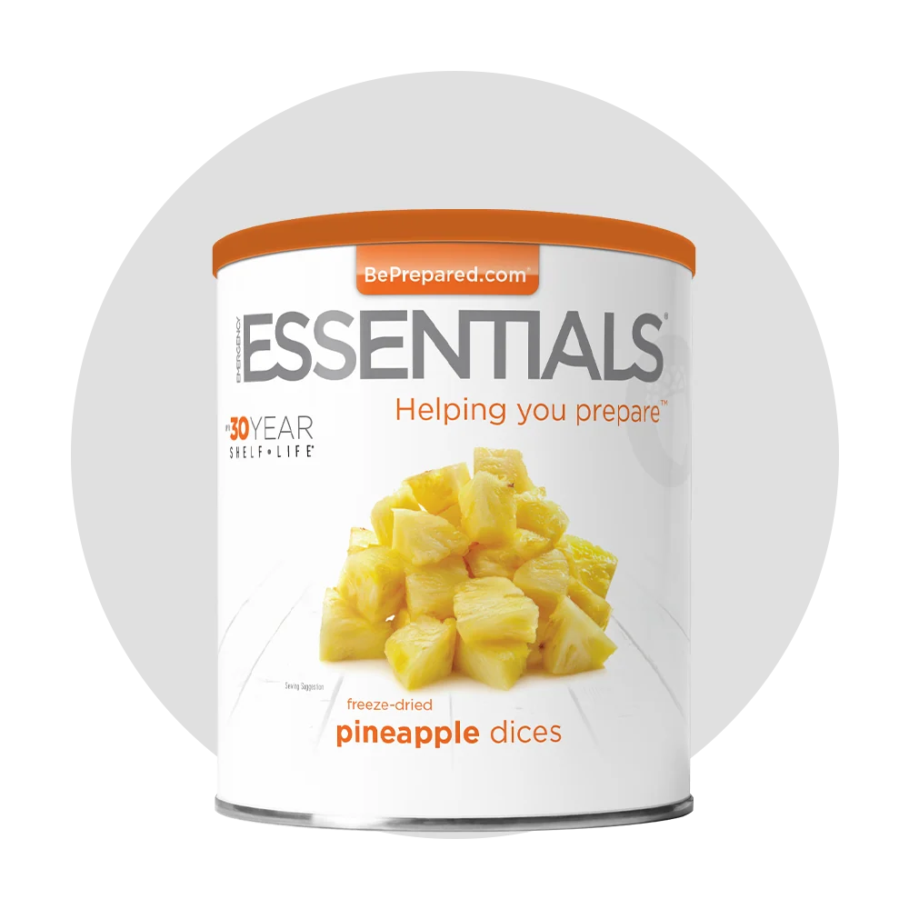 Emergency Essentials® Freeze-Dried Pineapple Dices Large  #10 Can - Image 8