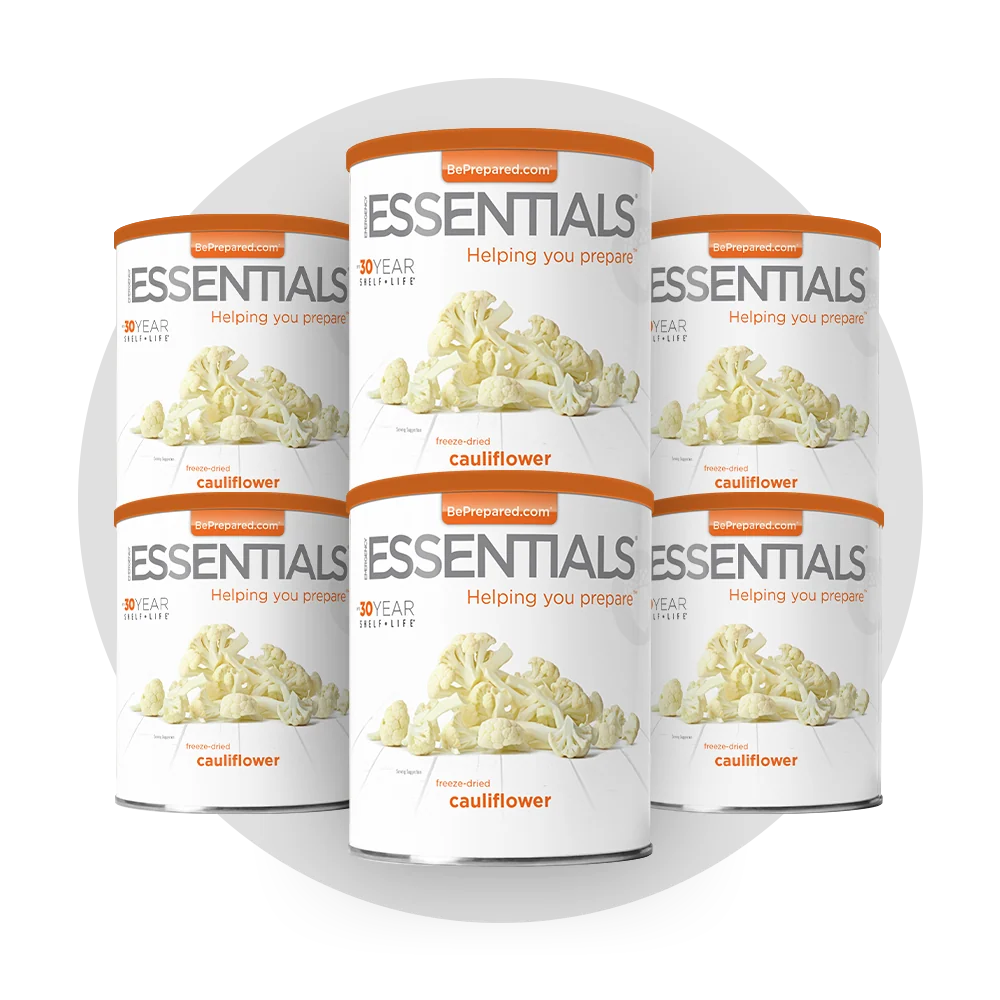 Emergency Essentials® Freeze-Dried Cauliflower Large #10 Can - Image 7