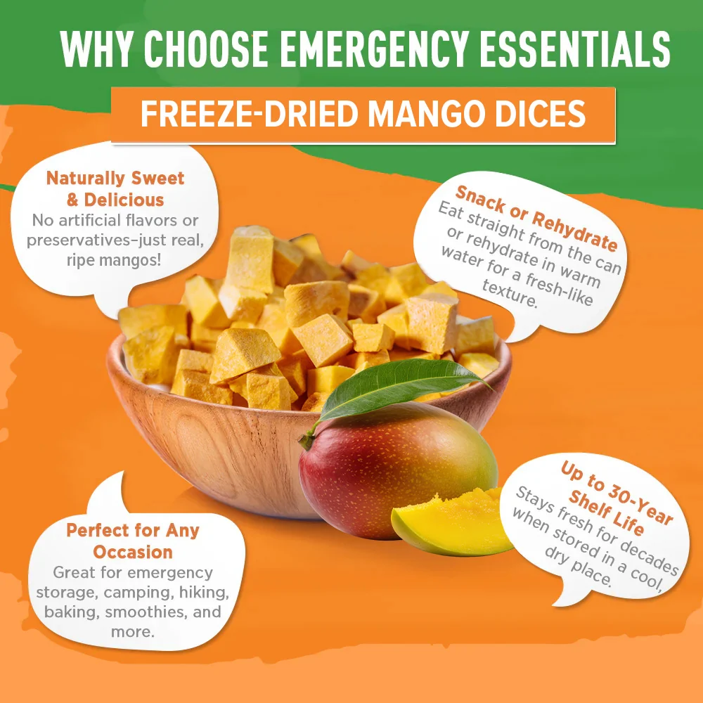NEW Freeze-Dried Mango Dices - Image 7