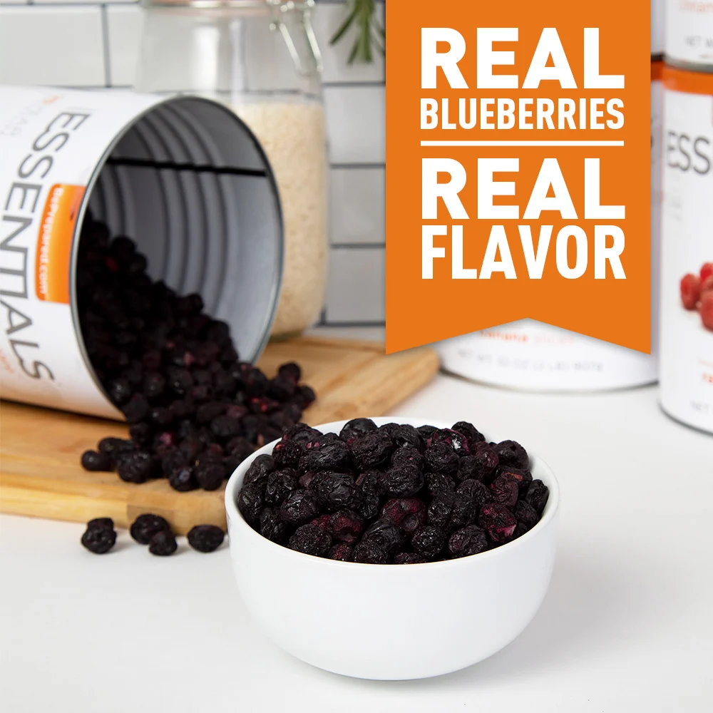 Emergency Essentials® Freeze-Dried Whole Blueberries Large #10 Can - Image 4