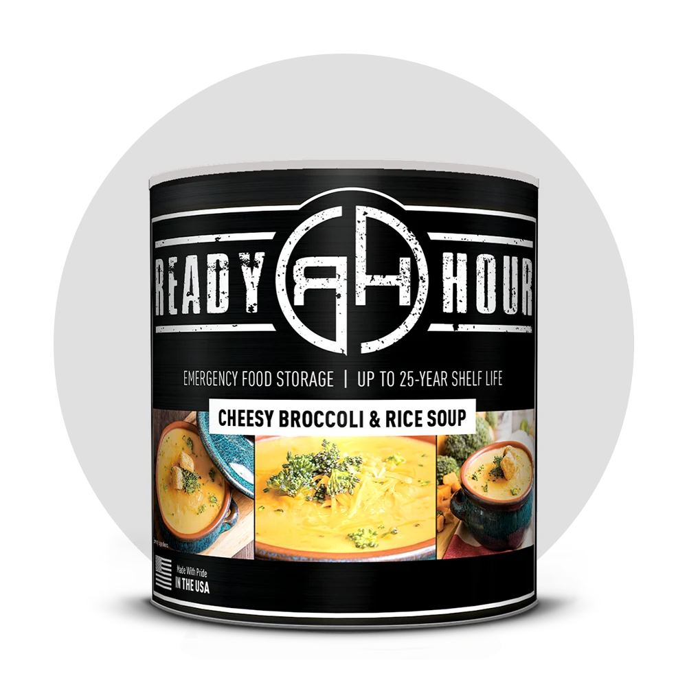 NEW - Ready Hour Cheesy Broccoli and Rice Soup #10 Can (23 servings) - Image 5