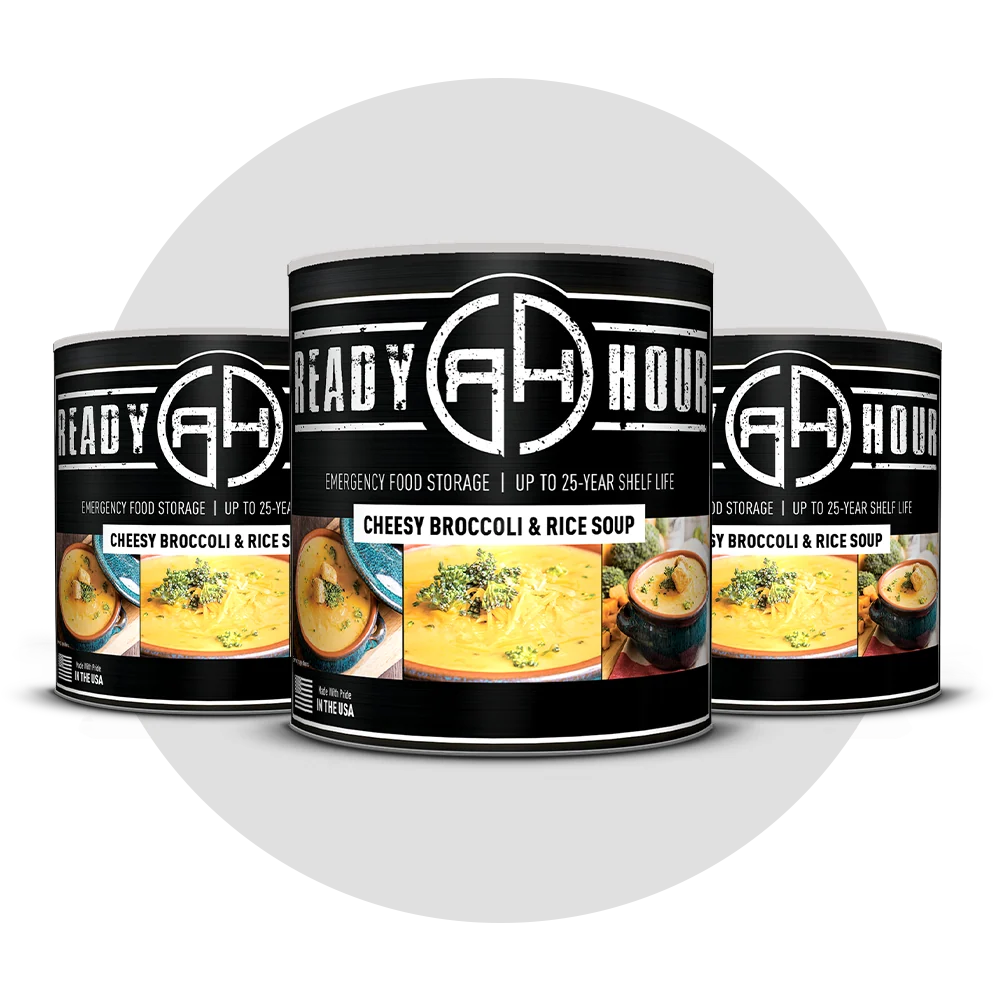 NEW - Ready Hour Cheesy Broccoli and Rice Soup #10 Can (23 servings) - Image 6