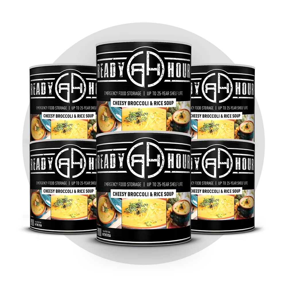 NEW - Ready Hour Cheesy Broccoli and Rice Soup #10 Can (23 servings) - Image 7
