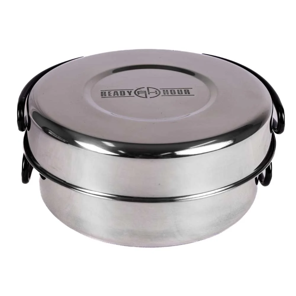 Ready Hour Stainless Steel Mess Cooking Kit (5-piece) - Image 5
