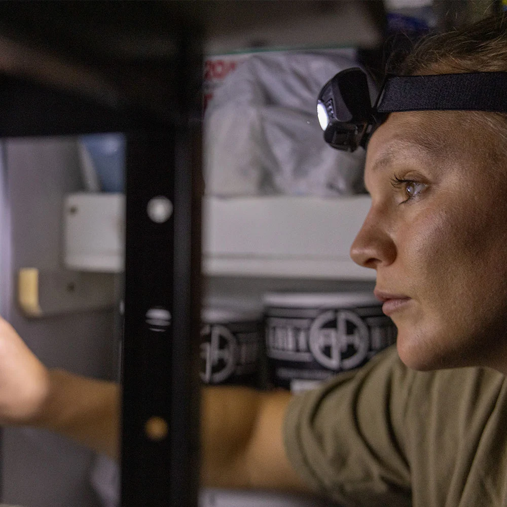 Rechargeable Headlamp with Motion-Sensor Activated Sensor by Ready Hour - Image 5