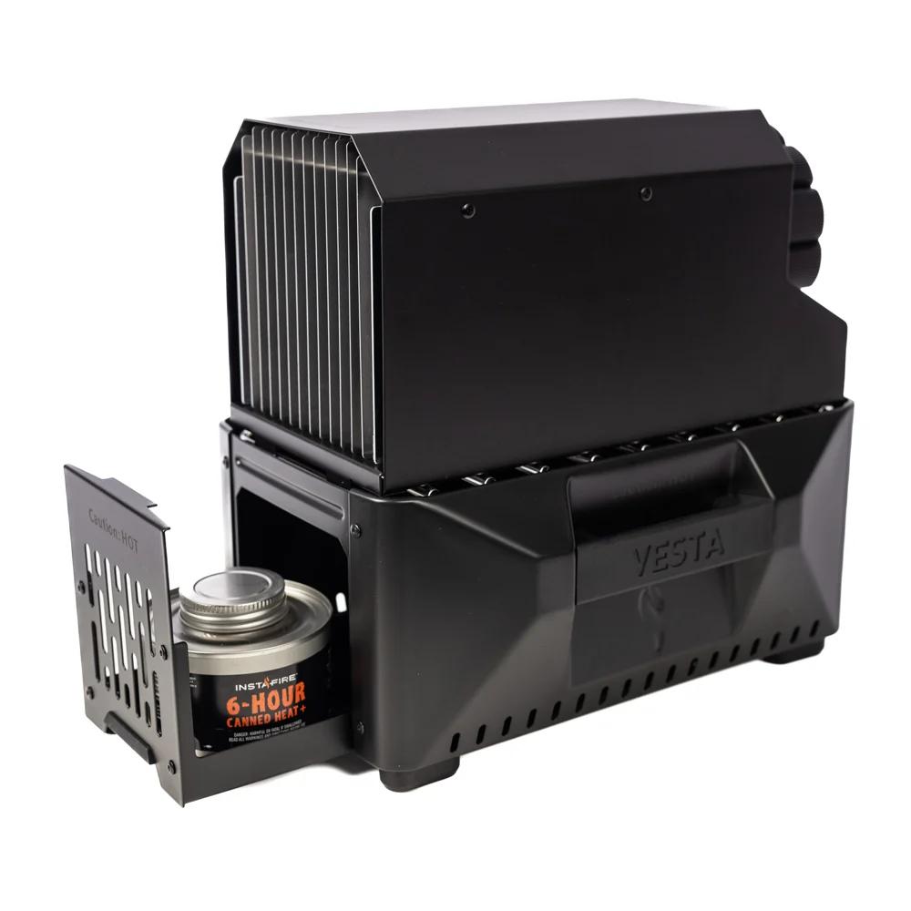 VESTA Indoor Space Heater & Cook Stove (WITH Self-Powered Fan) by InstaFire - Image 4