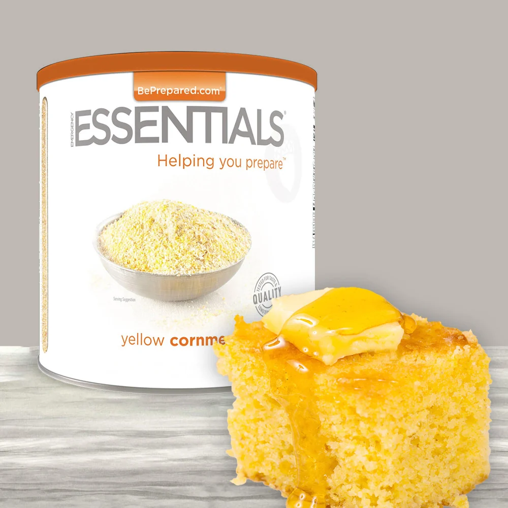 Emergency Essentials® Yellow Cornmeal Large #10 Can
