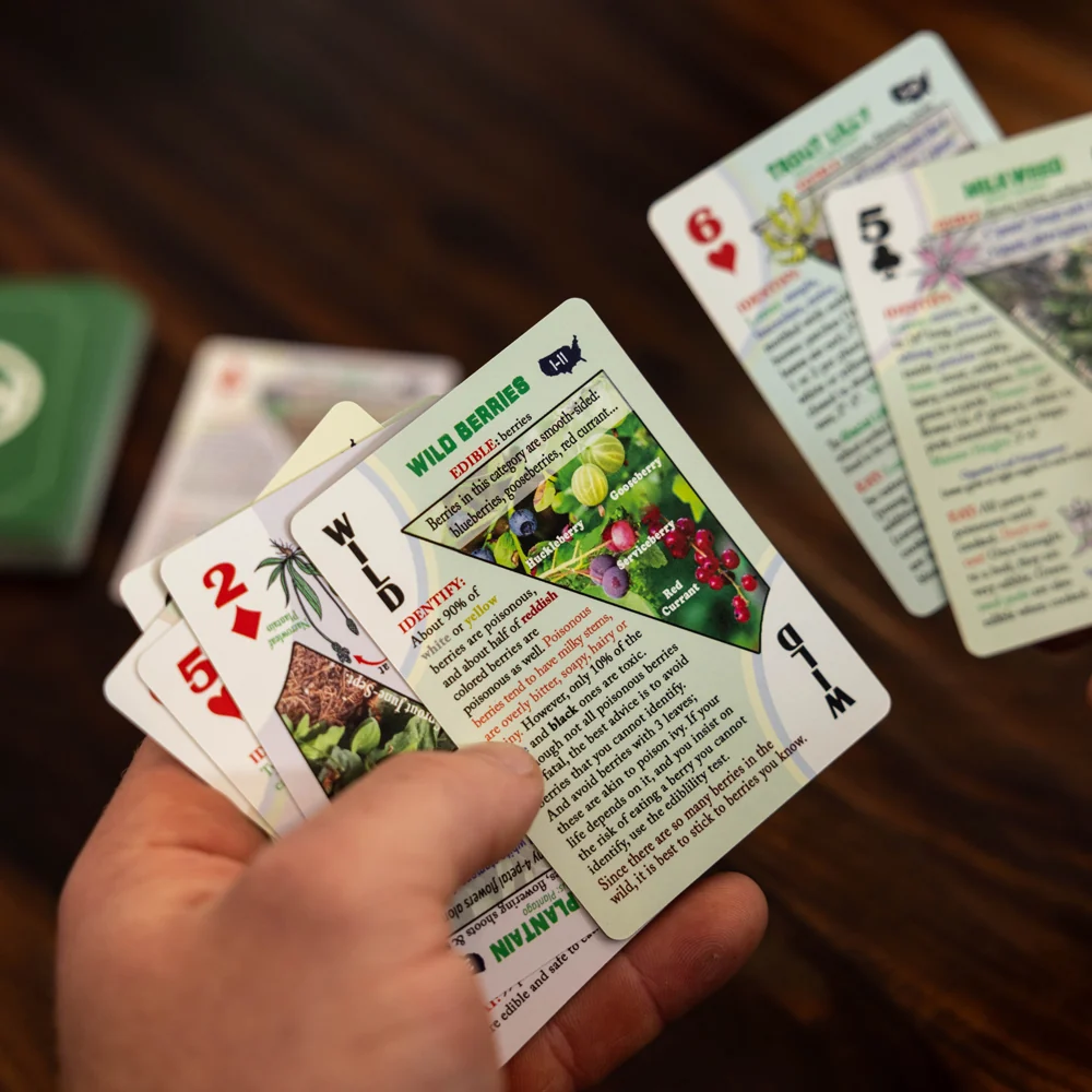 Edible Wild Foods Playing Cards - Image 6